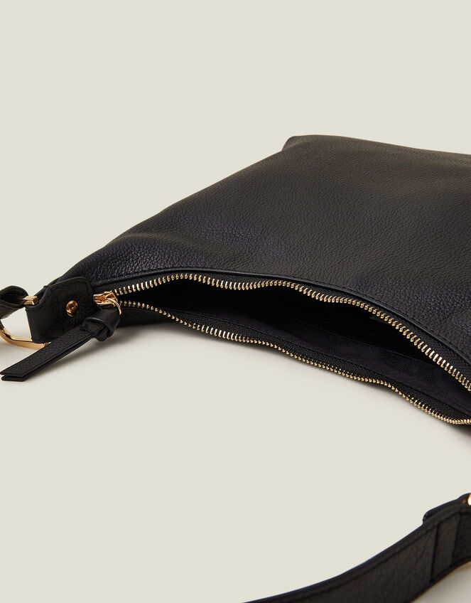 Leather Medium Scoop Bag, , large