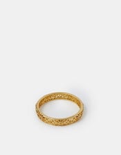 14ct Gold-Plated Filigree Ring, Gold (GOLD), large