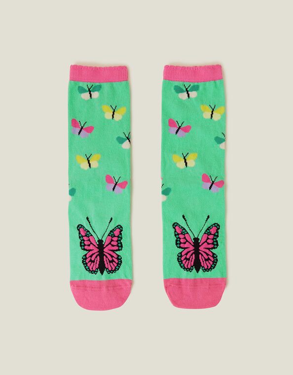 Butterflies in Love Socks, , large