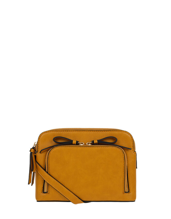 Taylor Vegan Cross-Body Bag, , large