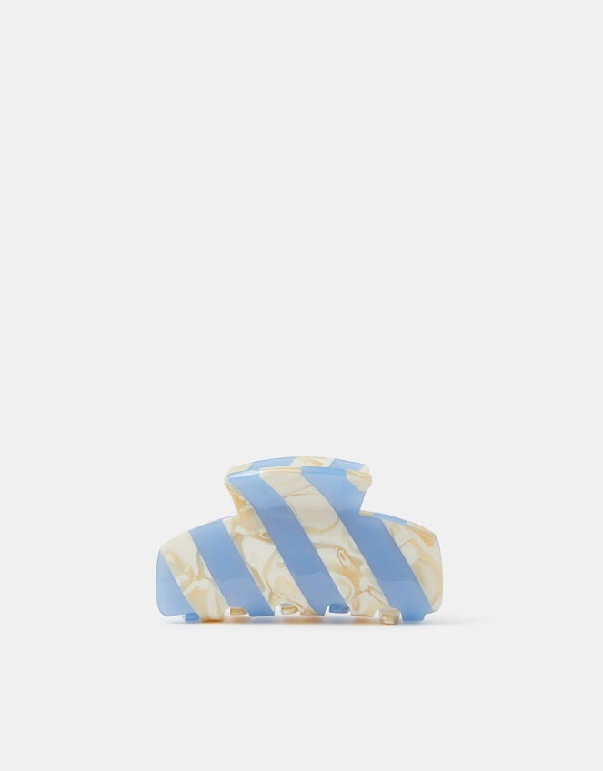 Stripe Marble Claw Clip, , large
