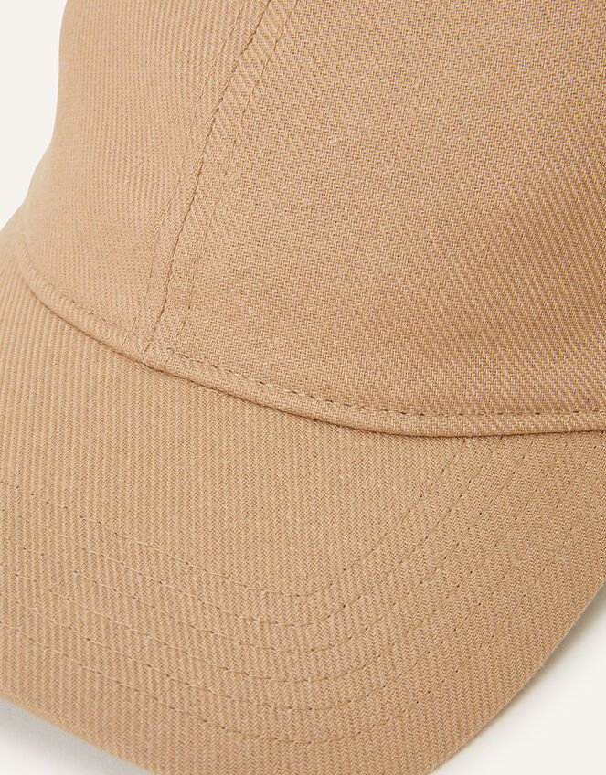 Twill Baseball Cap, Camel (CAMEL), large