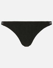 Textured Bikini Briefs, Black (BLACK), large