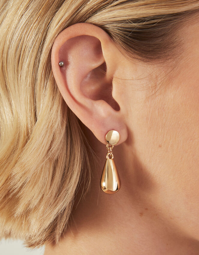 Chunky Drop Earrings, , large