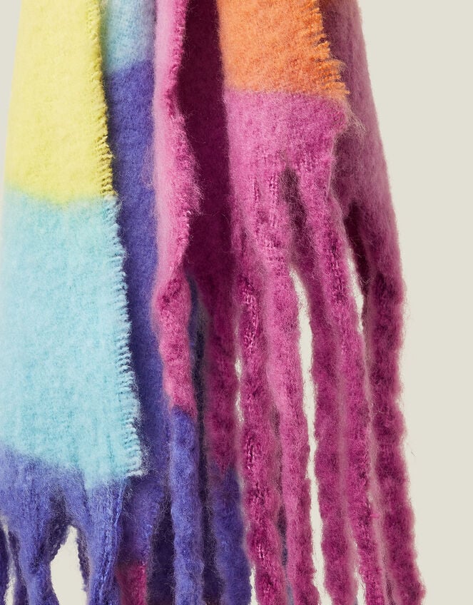 Rainbow Wave Super-Soft Scarf, , large