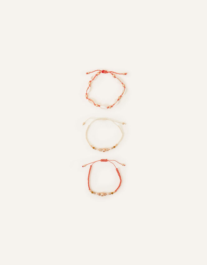 Shell Friendship Bracelets Set of Three, , large