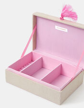 Jasmine Embroidered Jewellery Box, , large