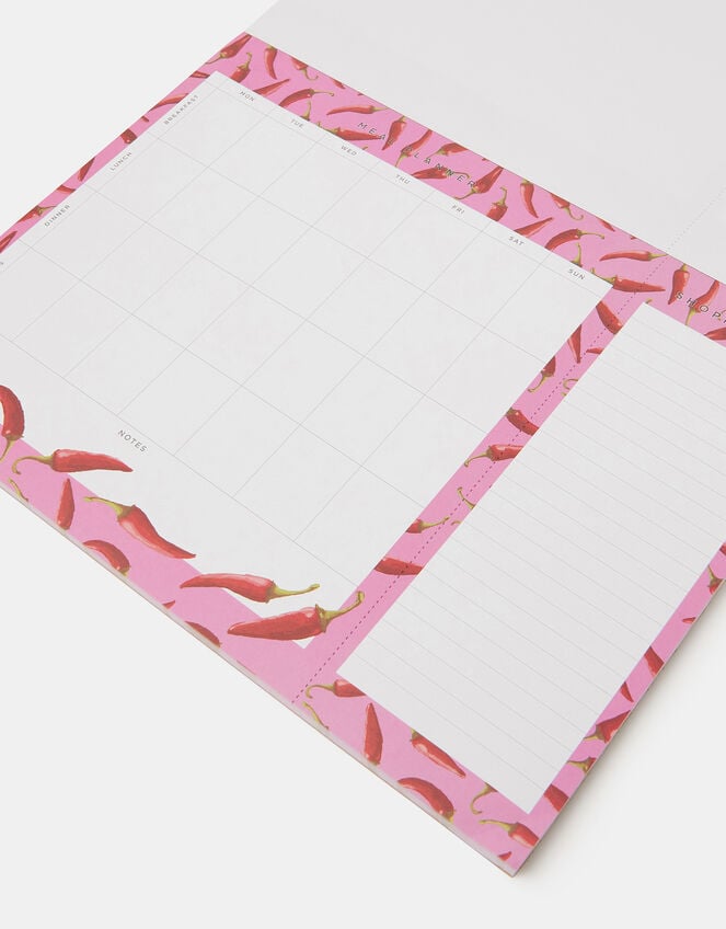 Chilli Print Meal Planner, , large