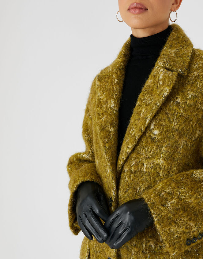 Classic Leather Gloves, Black (BLACK), large