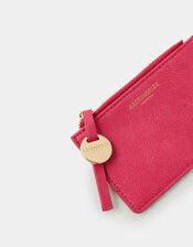 Shoreditch Card Holder with Charm, Pink (FUCHSIA), large