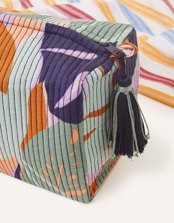 Palm Print Washbag, , large