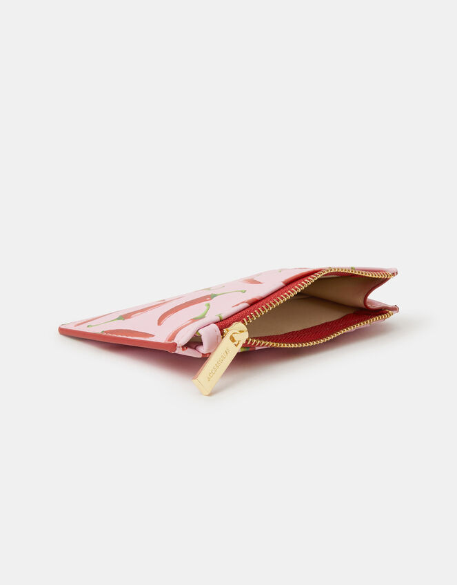 Chilli Print Card Holder, , large