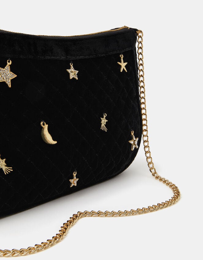 Celestial Charm Velvet Bag, , large