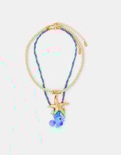 2-Pack Starfish Cord Pendant Necklaces, , large