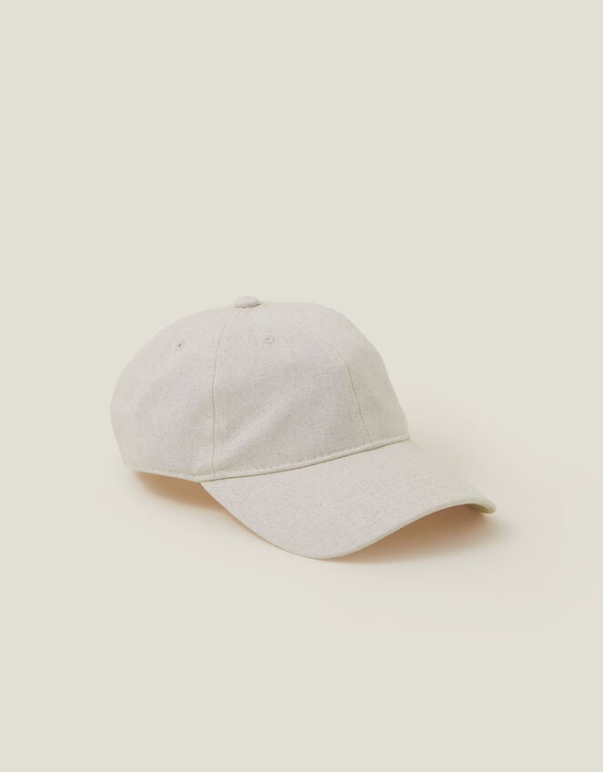 Twill Baseball Cap, Natural (NATURAL), large
