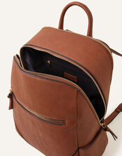 Classic Zip Around Backpack, Tan (TAN), large