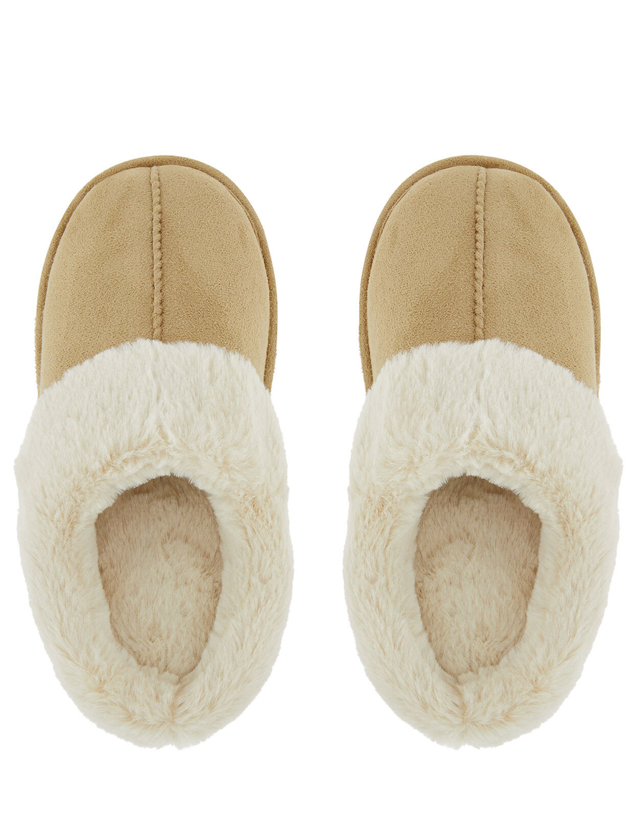 tan mule slippers