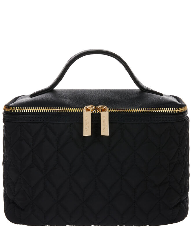 Quilted Vanity Case in Recycled Polyester, , large
