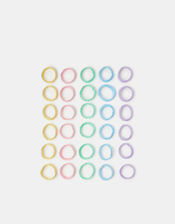 30-Pack Girls Pastel Hair Bands, , large