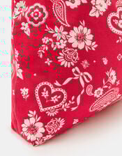 Paisley Print Shopper Bag, , large