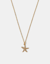 Starfish Pendant Necklace, , large
