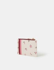 Floral Print Card Holder, , large