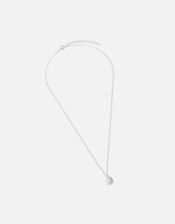 Sterling Silver Pearl Drop Pendant Necklace, , large