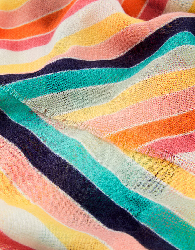 Rainbow Blanket Scarf, , large