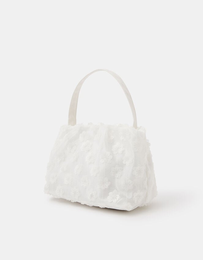 Girls Sequin Mesh Bow Headband & Bag Set, , large