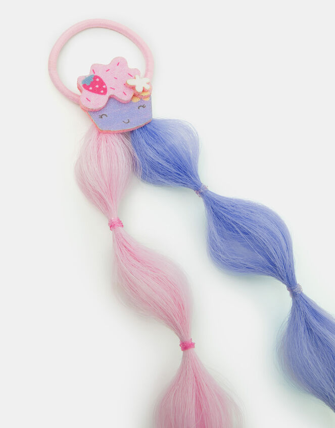 Girls Cupcake Fake Hair Band, , large