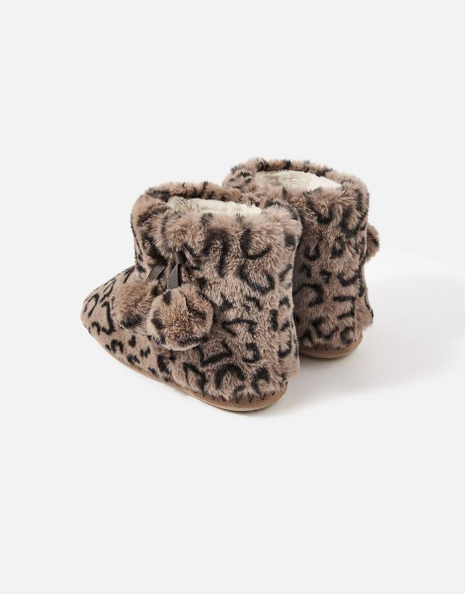 Super Soft Slipper Boots, Leopard (LEOPARD), large