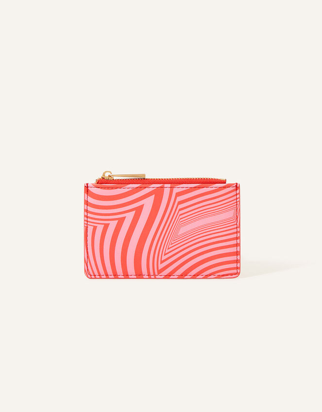 Swirl Print Card Holder, , large