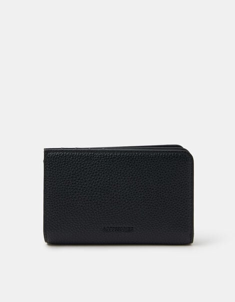 Faux Leather Zip Purse, , large