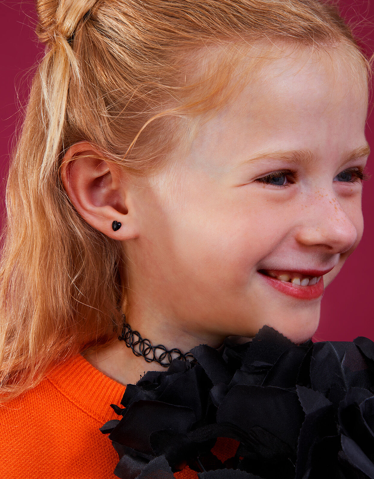 Little girl discount stick on earrings