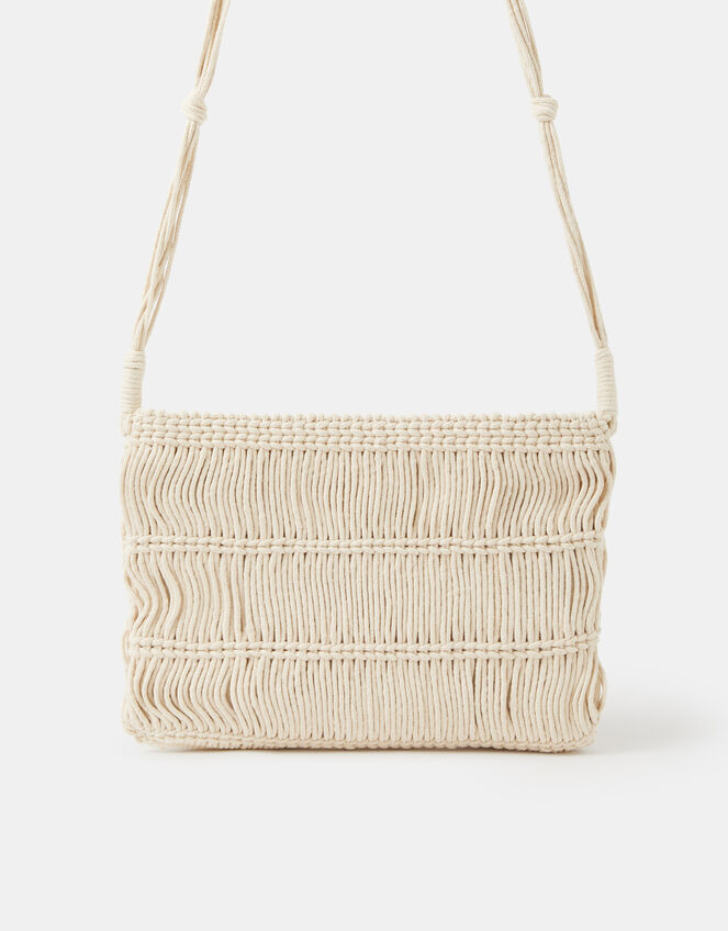 Macram&eacute; Crossbody Bag, , large