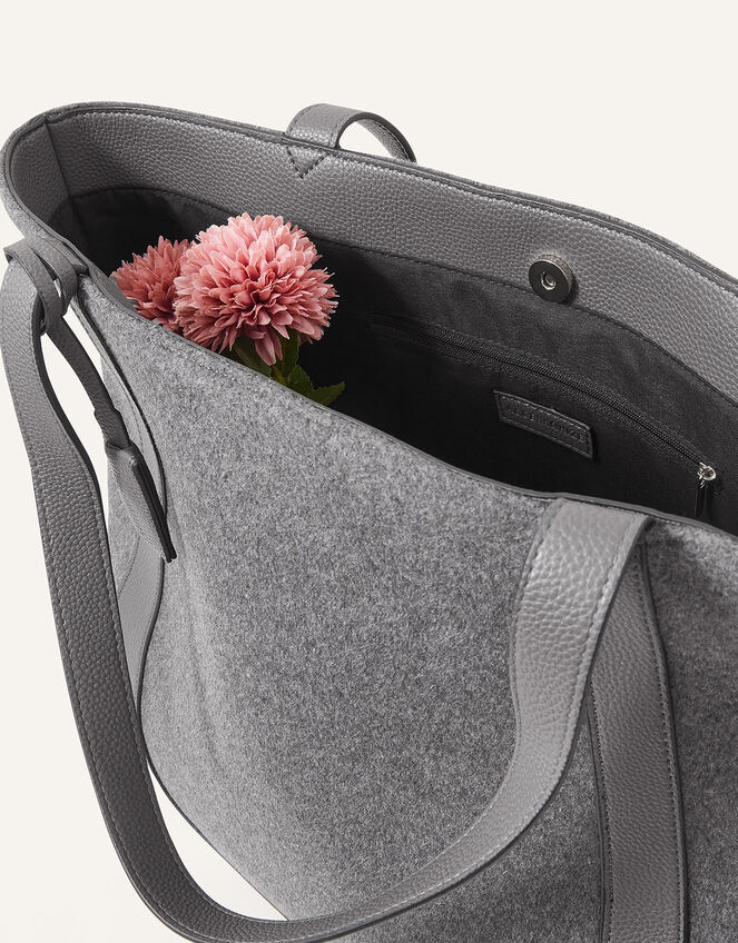 Felt Shoulder Bag, , large