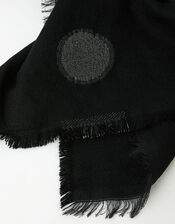 Polka-Dot Blanket Scarf, , large