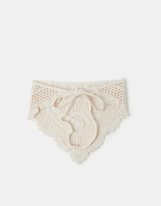 Crochet Bandana, , large