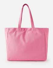 Canvas Shopper Bag, Pink (PINK), large