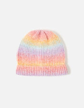 Girls Ombre Space Dye Beanie , Multi (BRIGHTS-MULTI), large