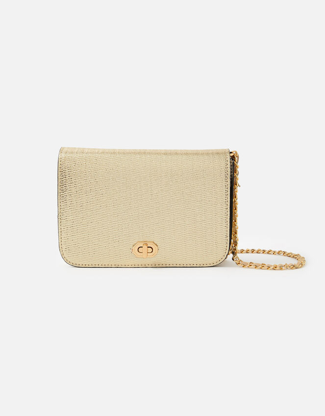 Erin Cross-Body Bag , Gold (GOLD), large