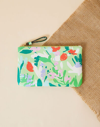 Floral Print Pouch, , large