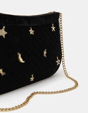 Celestial Charm Velvet Bag, , large