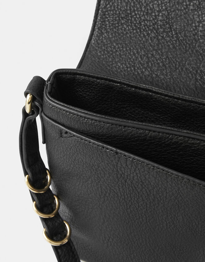 Ava Shoulder Bag, Black (BLACK), large