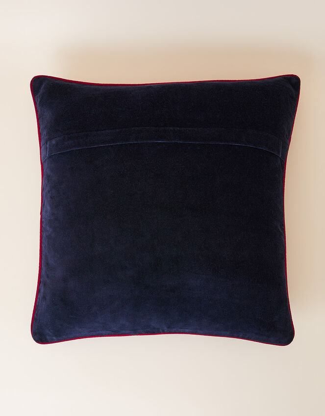 Lightening Bolt Velvet Cushion Cover, , large