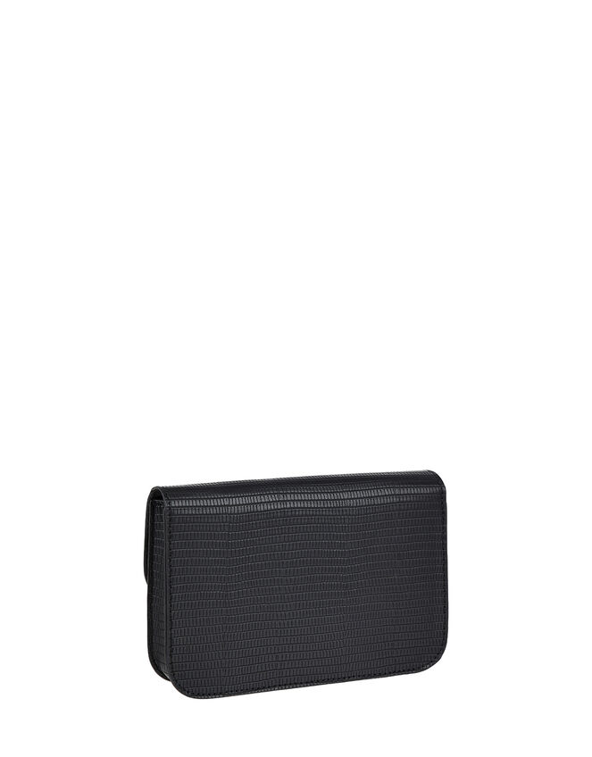 Edie Croc Cross Body Bag, , large