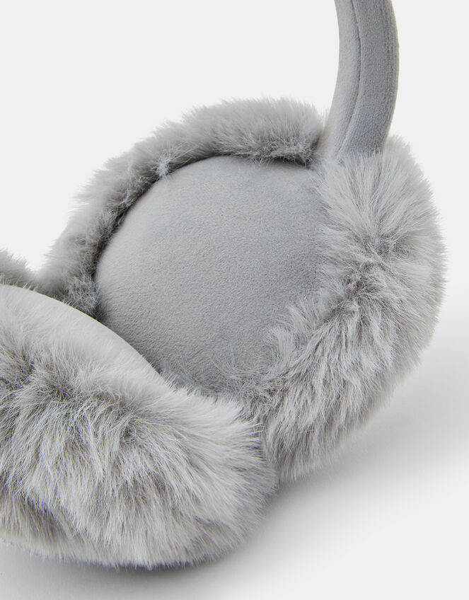 Faux Fur Earmuffs, , large
