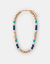 Disc Beaded Necklace, , large