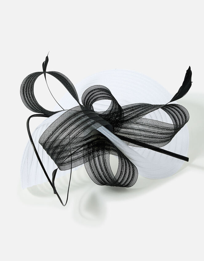 Emma Mono Crin Band Fascinator, , large