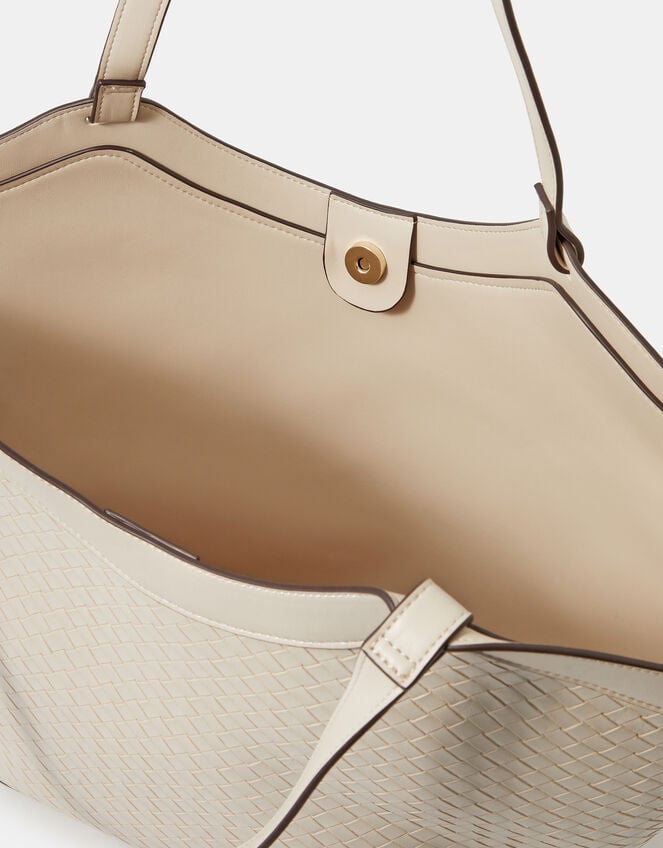 Woven Shoulder Bag, , large